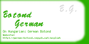 botond german business card
